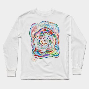 Contemporary Celtic Swirls Long Sleeve T-Shirt